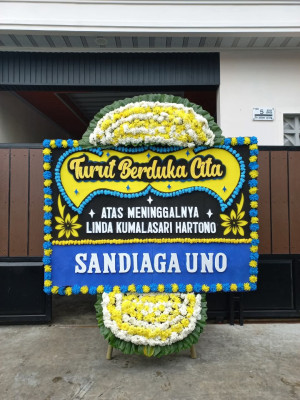 Papan Bunga Duka di Panjang Utara